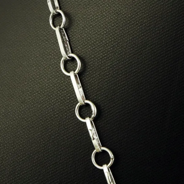Natural Monalisa Sterling Silver Plated Handmade Necklace — photo 3