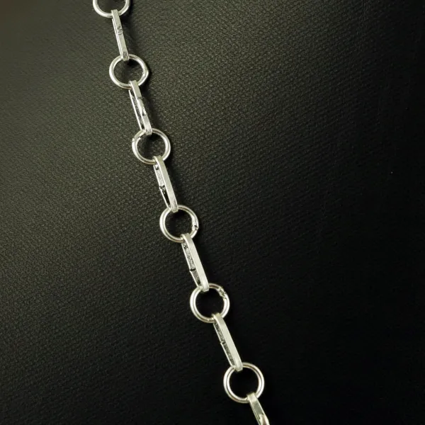 Natural Kingman Turquoise Sterling Silver Plated Handmade Necklace — photo 3