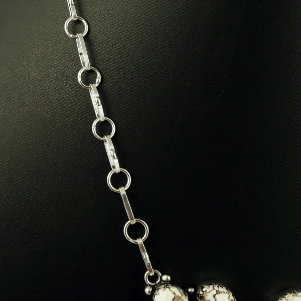 Natural Wild Horse Sterling Silver Plated Handmade Necklace — photo 3
