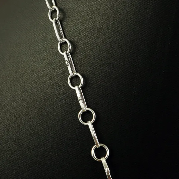 Natural Cotton Candy Sterling Silver Plated Handmade Necklace — photo 3